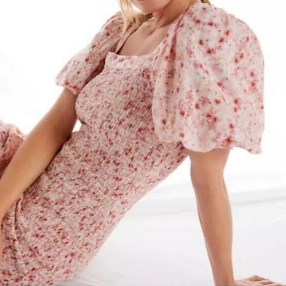 Another Love Floral Pink Chemise